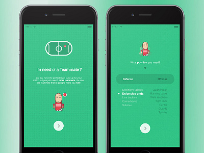 Soccer App Concept