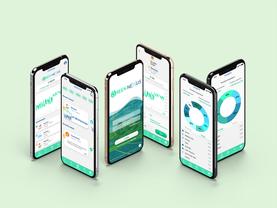 GREEN NEXUS Stocks app adobe photoshop adobe xd aimal naseem app mockup app prototype app prototype mockup application design fiverr fiverr app fiverr design minimalist design mobile app mobile app design modern design prototype stock app ui design ui mockup ui prototype user interface