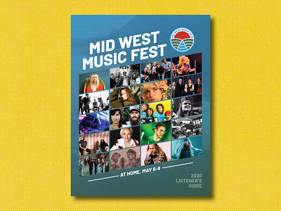 MWMF 2020 Guide adobeindesign buylocal corona covid19 covid19music design driftless graphicdesign layout madeinmn midwestmusicfest minnesota music supportlocal supportmusic virtualfest