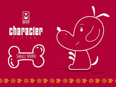 small nono drawing animation art design icon illustration illustrator logo typography vector