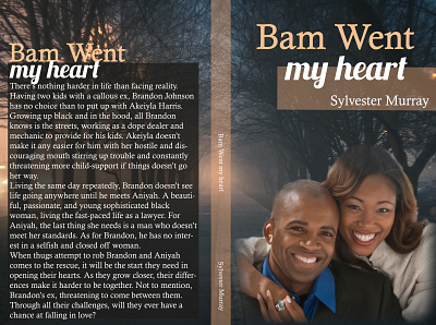 Bam went my heart(Book Cover) book book cover branding design designer designs figma graphicdesign illustration illustration art illustrator kindle kindlecover logo packaging photoshop sketch uiux vector xd