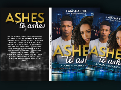 Urban Book Cover : ASHES TO ASHES adobe illustrator adobe photoshop book cover illustrator ui urban book
