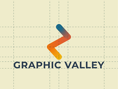 Graphic valley according to lines 03 branding design flat flat design icon logo minimal minimal logo minimal logo design minimal logos