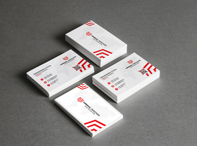 Business card no-1 brand design brand identity branding branding design business card business card design business card designer graphic design graphic designer red visiting card visiting card design visiting card designer