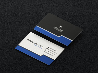 Business Card no-5 brand design branding design business card business card design business card designer graphic design graphic designer visiting card visiting card design visiting card designer