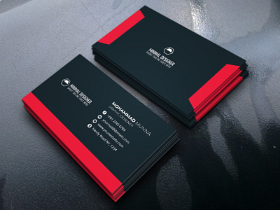 Business Card no-9 brand design branding design business card business card design business card designer graphic design graphic designer visiting card visiting card design visiting card designer