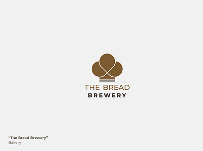 The Bread Brewery bakery branding food graphic design logo