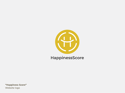 HappinessScore branding graphic design logo website