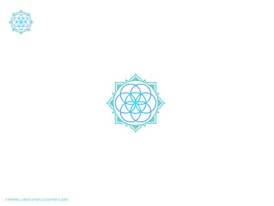 Ethereal Meditation logo for client