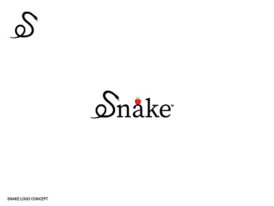 Snake logo concept adobe illustrator apple artwork behance brand identity branding creative dribbble logo logo design logo portfolio logofolio snake