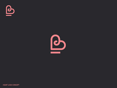 Heart logo concept adobe illustrator artwork behance brand identity branding company creative dribbble graphic design heart heart logo icon inspire logo logo design logo portfolio logofolio love