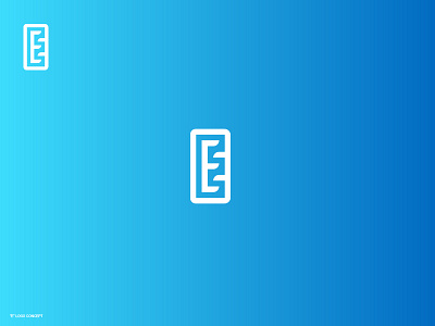 "E" logo concept