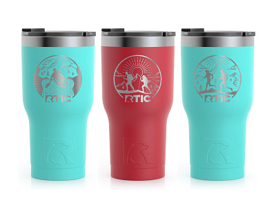 RTIC Get Out and Go tumblers 20oz design graphic design ill illustration logo rtic rtic get out and go tumblers tumbler