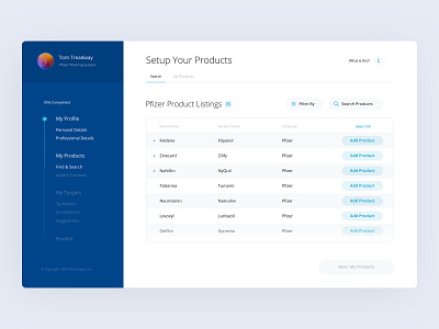 From the Archives: Healthcare Onboarding design healthcare medical onboarding onboarding ui pharmaceutical product product design product page ui ui ux ui design uiux user flow ux
