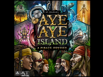 cover artwork // Aye Aye Island