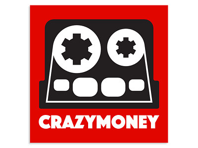 Crazymoney band Vinyl Sticker