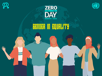Zero Discrimination Day 2022 discrimination diversity equal rights equality gender girl human rights internationalday lgbtq peace pride protest rights sexuality tolerance united nations violence women women empowerment womens rights