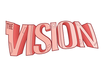 The Vision avengers comics logo marvel vision