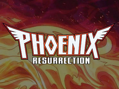 Phoenix Resurrection comics logo marvel phoenix x men