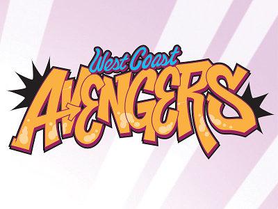 West Coast Avengers avengers comics logo marvel