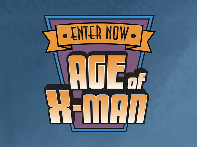 Enter now the Age of X-Man comics logo marvel x men