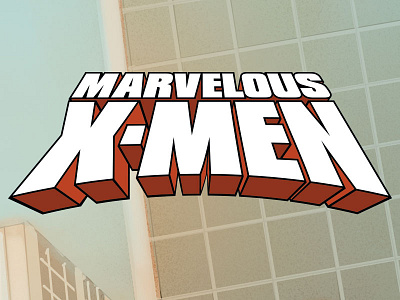 Marvelous X-Men comics logo marvel x men