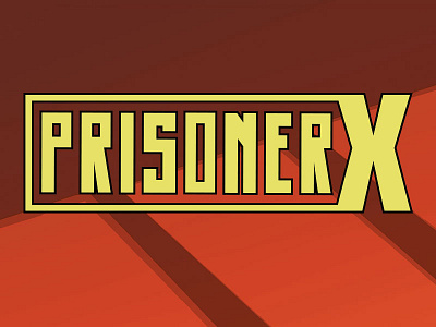 Prisoner X comics logo marvel x men