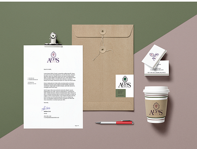 Ada's Brand Identity brand coffee cup graphicdesign