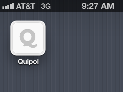 Quipol Web Clip Icon icon iphone retina display web app webclip