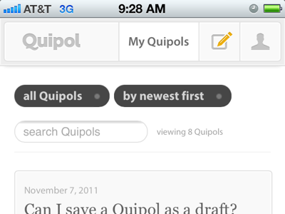 Quipol Web App