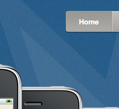 Home css3 interface iphone