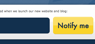 Notify me button css3 notify