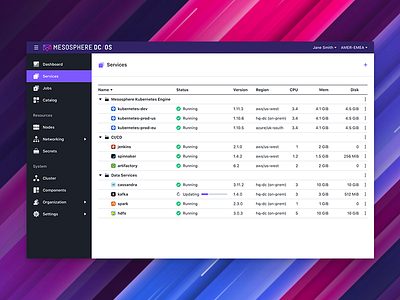 Mesosphere DC/OS 1.12 Kubernetes Engine big data containers data science devops docker infrastructure kubernetes mesosphere operating system