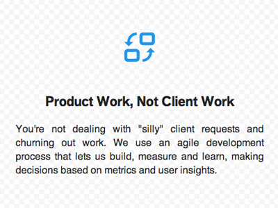 Product Work, Not Client Work