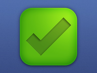 To-Do List App Icon check icon list task tick todo