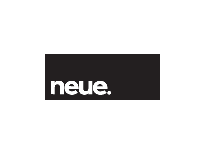 Neue. logo simple swiss