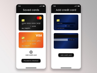 Credit Card Checkout 002 app credit card credit card checkout creditcard dailyui dailyui 002 ui