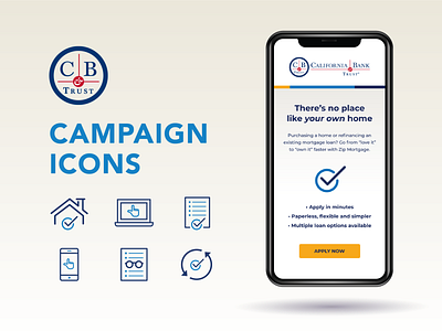 Zip Mortgage Campaign Icons