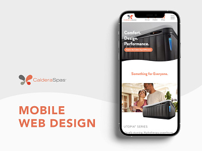 Caldera Spas Web Refresh branding landing page landing page design mobile web design responsive design responsive web design responsive website tablet design ui ui design ui designer user experience user interface design ux ux design ux designer web design webpage webpage design website design