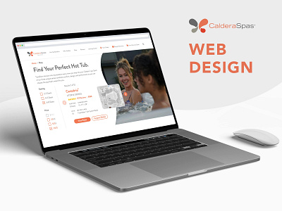 Caldera Spas Web Refresh branding landing page landing page design mobile web design responsive design responsive web design responsive website tablet design ui ui design ui designer user experience user interface design ux ux design ux designer web design webpage webpage design website design