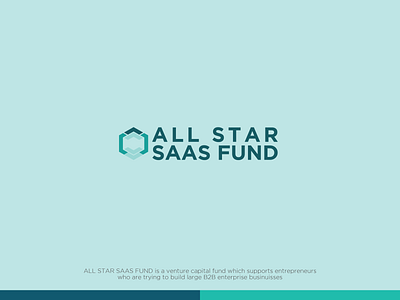 All Star Saas Fund design flat icon illustration logo vector