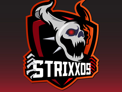 Gaming Logo Using Skull