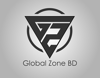 Global Zone Logo Design branding dhaka fahim hasan global zone logo globalzone glow gradient illustration logo logodesign noksha kori