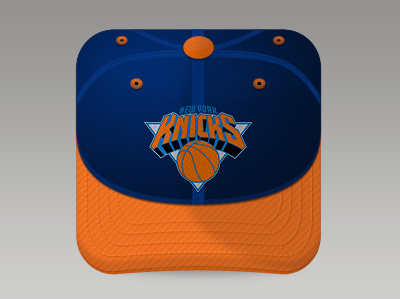 Knicks fan cap app icon basket basket icon basketball cap ios icon knicks knicks icon