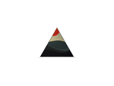 Triangle abstract shading shapes triangle vector