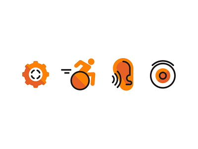 Accessibility Iconography accessibility icons