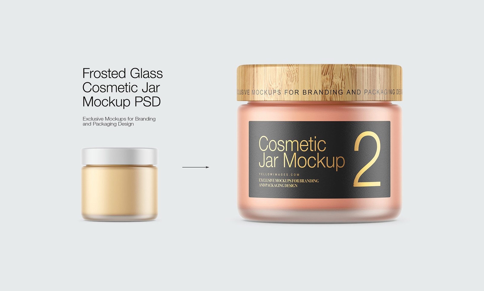 Frosted Glass Cosmetic Jar Mockup By Dima Sokolov On Dribbble