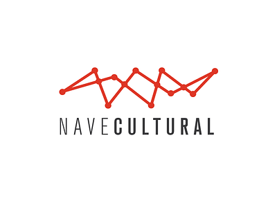 Nave Cultural brand cultural flat industrial mendoza minimal net orange people