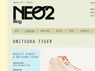 Neo2 Blog blog layout