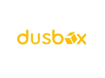 dusbox - box is a kardus box brand identity branding clean design logo simple simple logo square visual identity